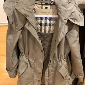 Gorgeous Burberry Brit anorak. Worn only a couple of times Excellent condition.
